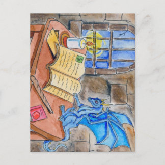 Assistenten Behalten Postkarte