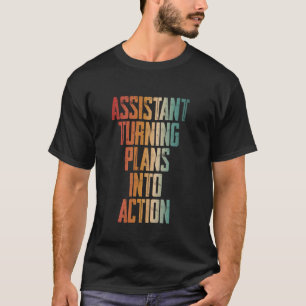 Assistenten Sekretariat Büro Jobs Beruf Lustig M T-Shirt