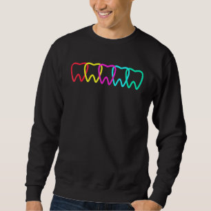 Assistentin des Zahnarztes für Zahnhygiene Sweatshirt