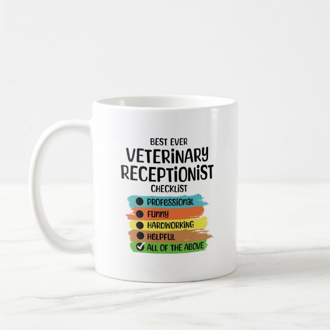 Assistenzarzt für Veterinärmedizin Kaffeetasse (Links)