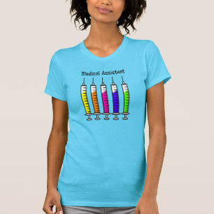 Assistenzarzt-T - Shirt-Spritze-Entwurf T-Shirt