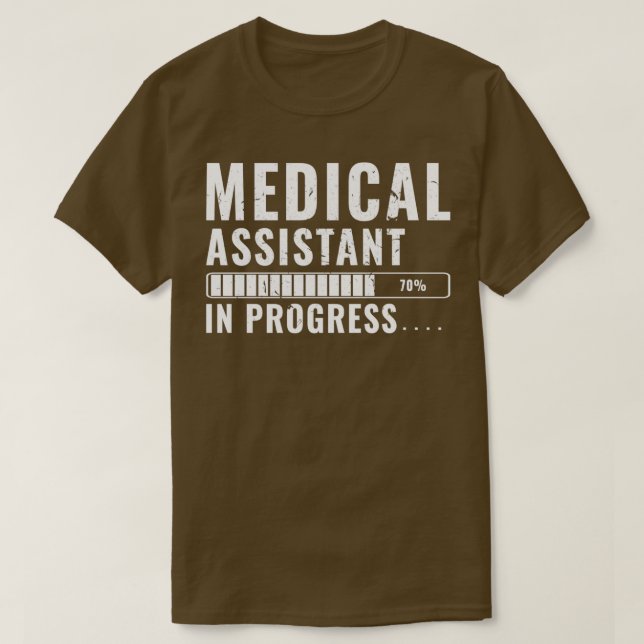 Assistenzärztin in der Ausbildung des künftigen Pr T-Shirt (Design vorne)