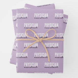 Assistenzärztlicher PA-Abschluss Geschenkpapier Set