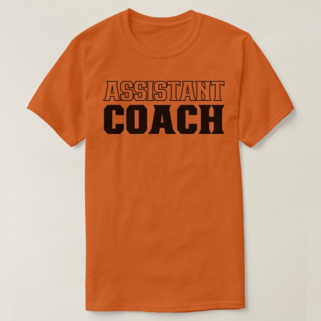 Assistenzcoach 1 T-Shirt (Design vorne)