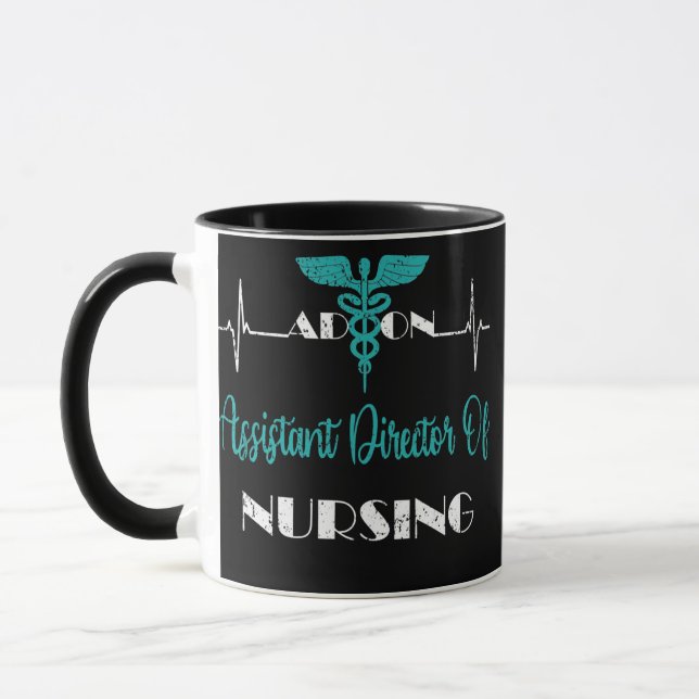 Assistenzdirektor für Krankenpflege Tasse (Links)