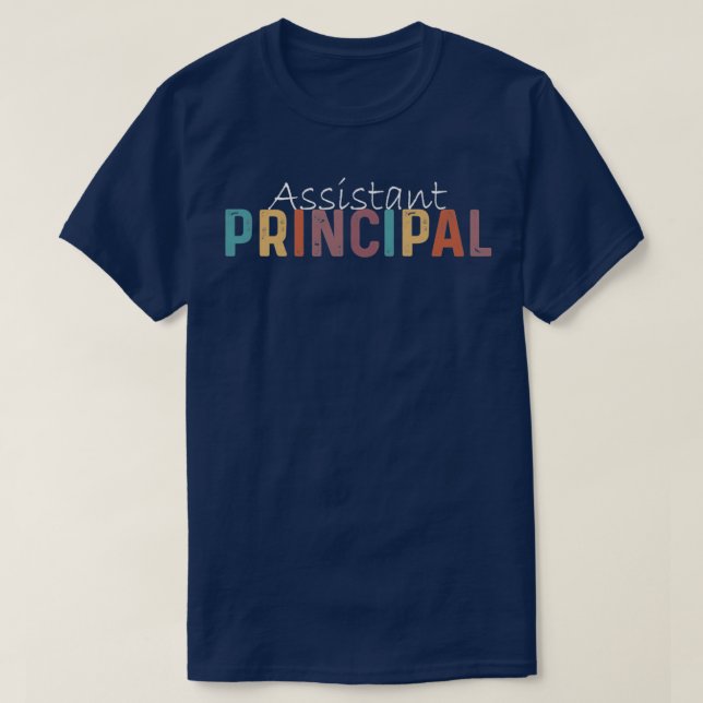 Assistenzkraft Funny Job Title School T-Shirt (Design vorne)
