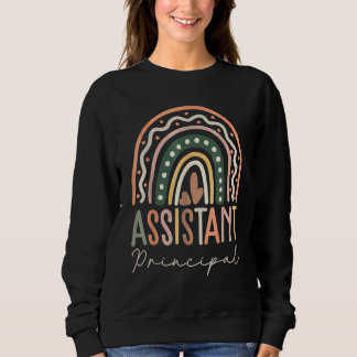 Assistenzkraft Hauptjob Title School Worker Vinta Sweatshirt