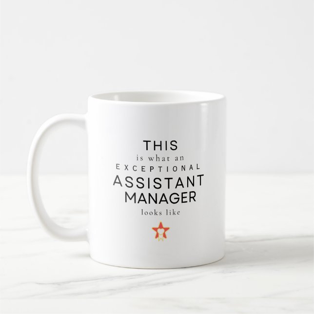 Assistenzmanager Noun Tasse (Links)