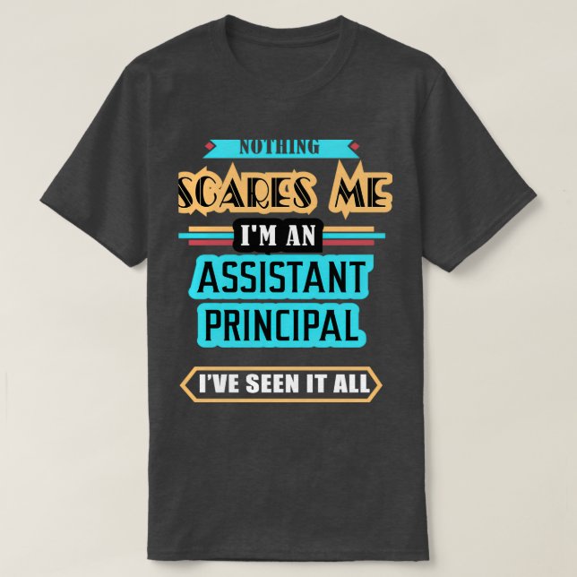 Assistenzprinzips T-Shirt (Design vorne)
