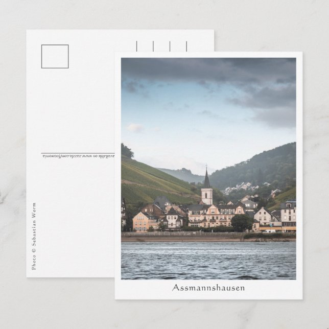 Assmannshausen Postkarte (Vorne/Hinten)