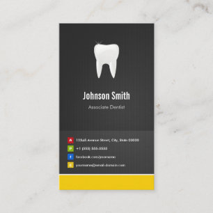 Associate Dentist - Zahnkreative Innovation Visitenkarte