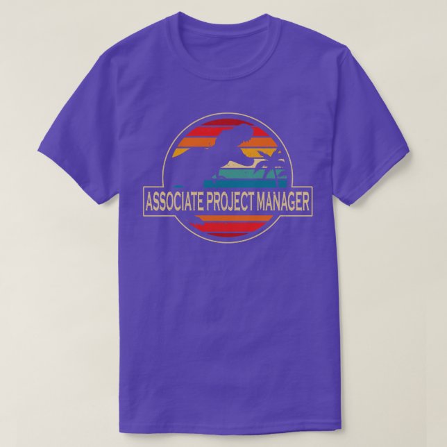 Associate Project Manager Dinosaur T-Shirt (Design vorne)