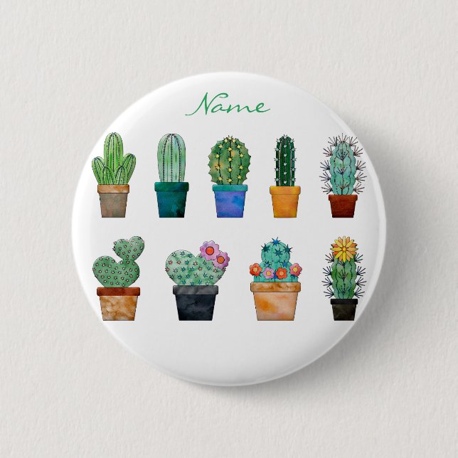 Assorted Cactus Pflanze Thunder_Cove Button (Vorderseite)