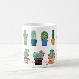 Assorted Cactus Pflanze Thunder_Cove Kaffeetasse