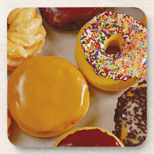 Assorted donuts untersetzer