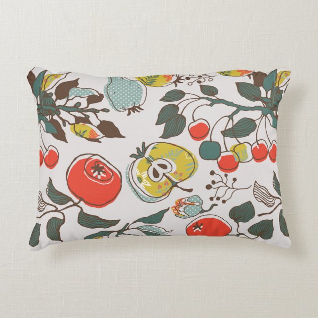 assorted fruits. seamless pattern dekokissen (Vorderseite)