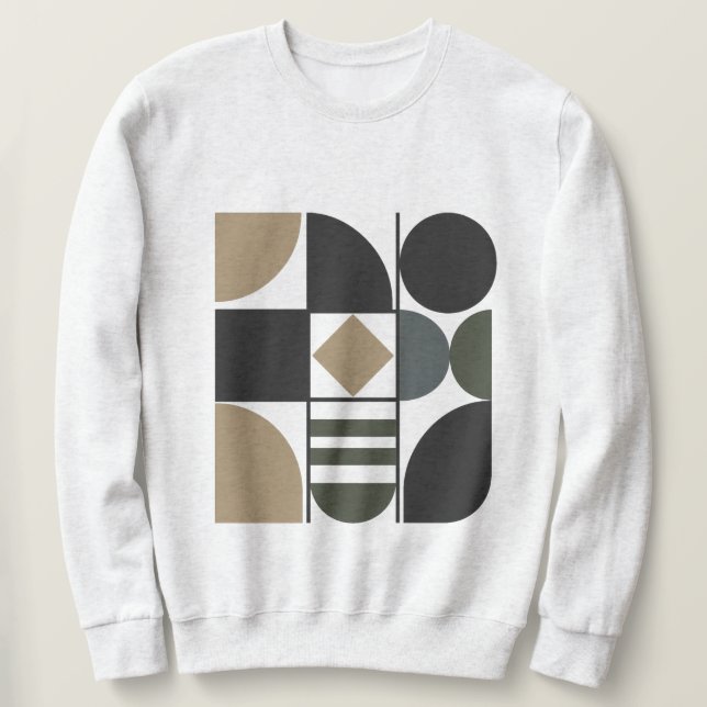 Assorted Shapes Men's Sweatshirt (Design vorne)