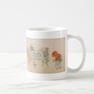Assorted Vintage japanische Yokai Kaffeetasse