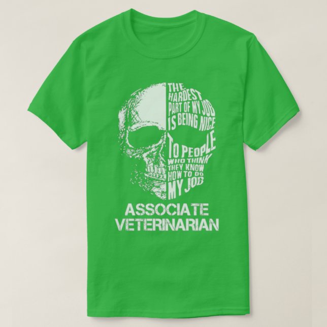 Assoziierter Tierarzt T-Shirt (Design vorne)