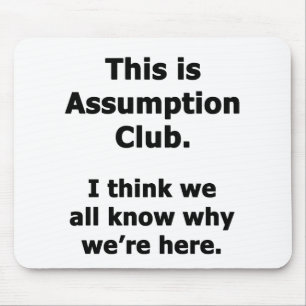 Assumption Club Mousepad