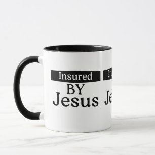 Assuré par Jésus Foi Chrétienne sur la tasse de ca