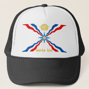 ASSYRIAN FLAGGE TRUCKERKAPPE