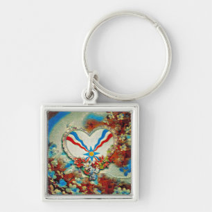 Assyrian Heart Schlüsselanhänger