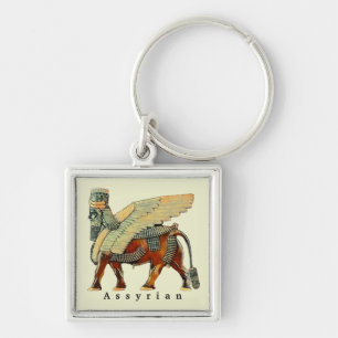 Assyrian Lamassu Art Schlüsselanhänger