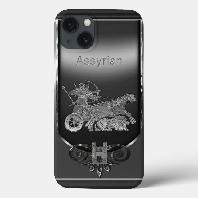 Assyrian Lion Hunter iPhone / coque ipad (Verso)