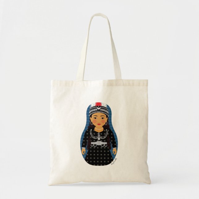 Assyrian Matryoshka Bag Tragetasche (Vorne)