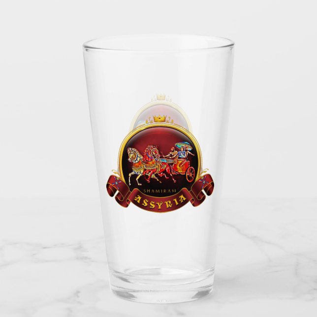 Assyrian Shamiram Glass Cup Glas (Vorderseite)