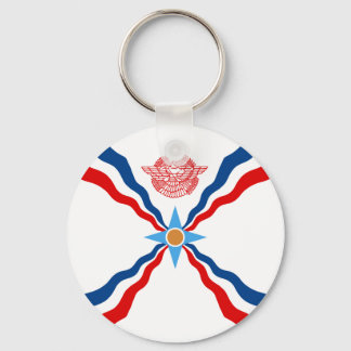 Assyrianische Flaggen-Schlüsselanhänger & Lanyards Schlüsselanhänger