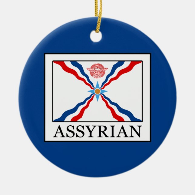 Assyrier Keramik Ornament (Vorne)
