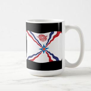 Assyrische Nationalflagge Tasse