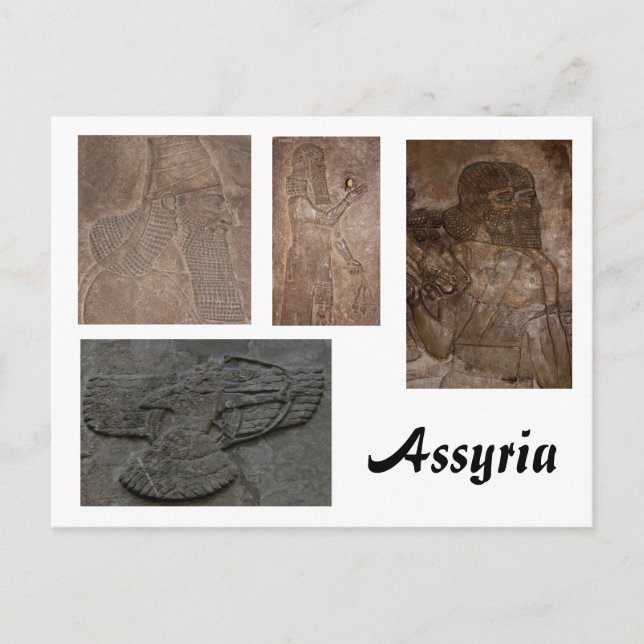 Assyrische Postkarte (Vorderseite)