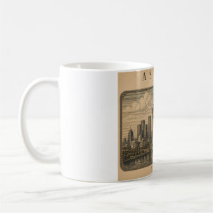 Astana   Vintage Travel City Design Kaffeetasse