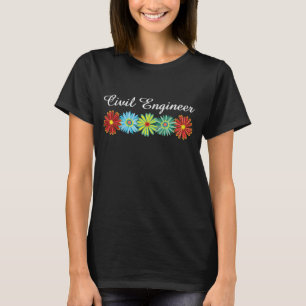 Aster für zivile Ingenieure T-Shirt
