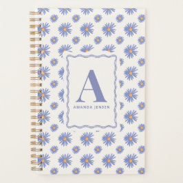 Aster Wildblumen Florale Personalisierte  Planer