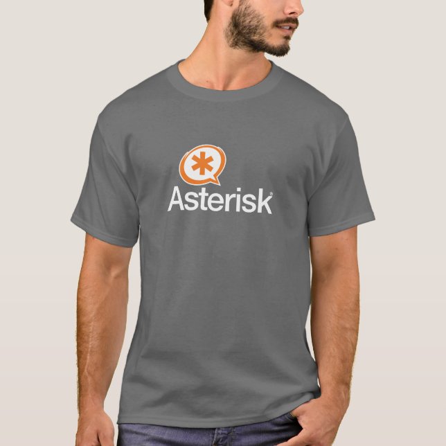 Asterisk-Logo-Front T-Shirt (Vorderseite)
