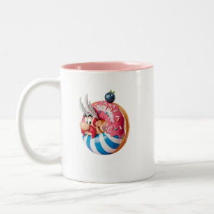 Asterix Donut Delight Zweifarbige Tasse
