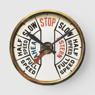 Astern Runde Wanduhr