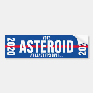ASTEROID 2020 AUTOAUFKLEBER. AUTOAUFKLEBER
