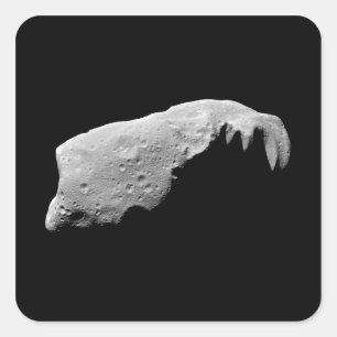 Asteroid 243 Ida Quadratischer Aufkleber