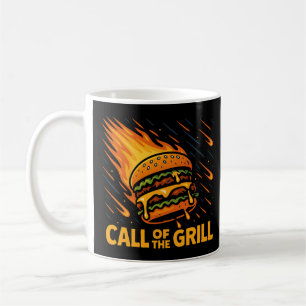 Asteroid Burger Call Of The Grill Kaffeetasse