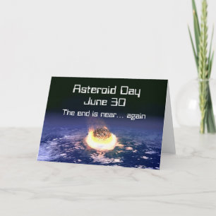 Asteroid Day 30. Juni Karte