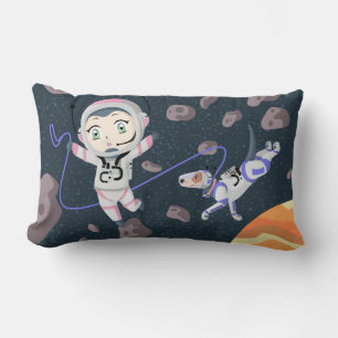 Asteroid Girl Lendenkissen