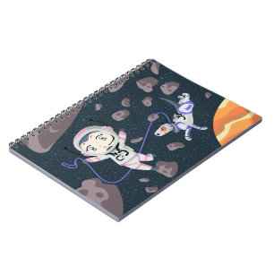 Asteroid Girl Notizblock