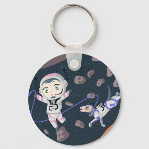 Asteroid Girl Schlüsselanhänger