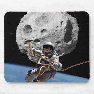 Asteroid Miner Mousepad
