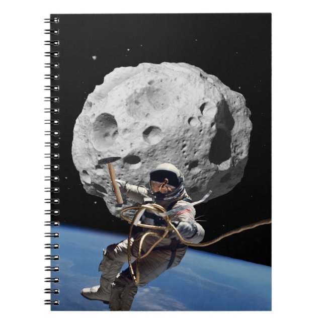 Asteroid Miner Notizblock (Vorderseite)